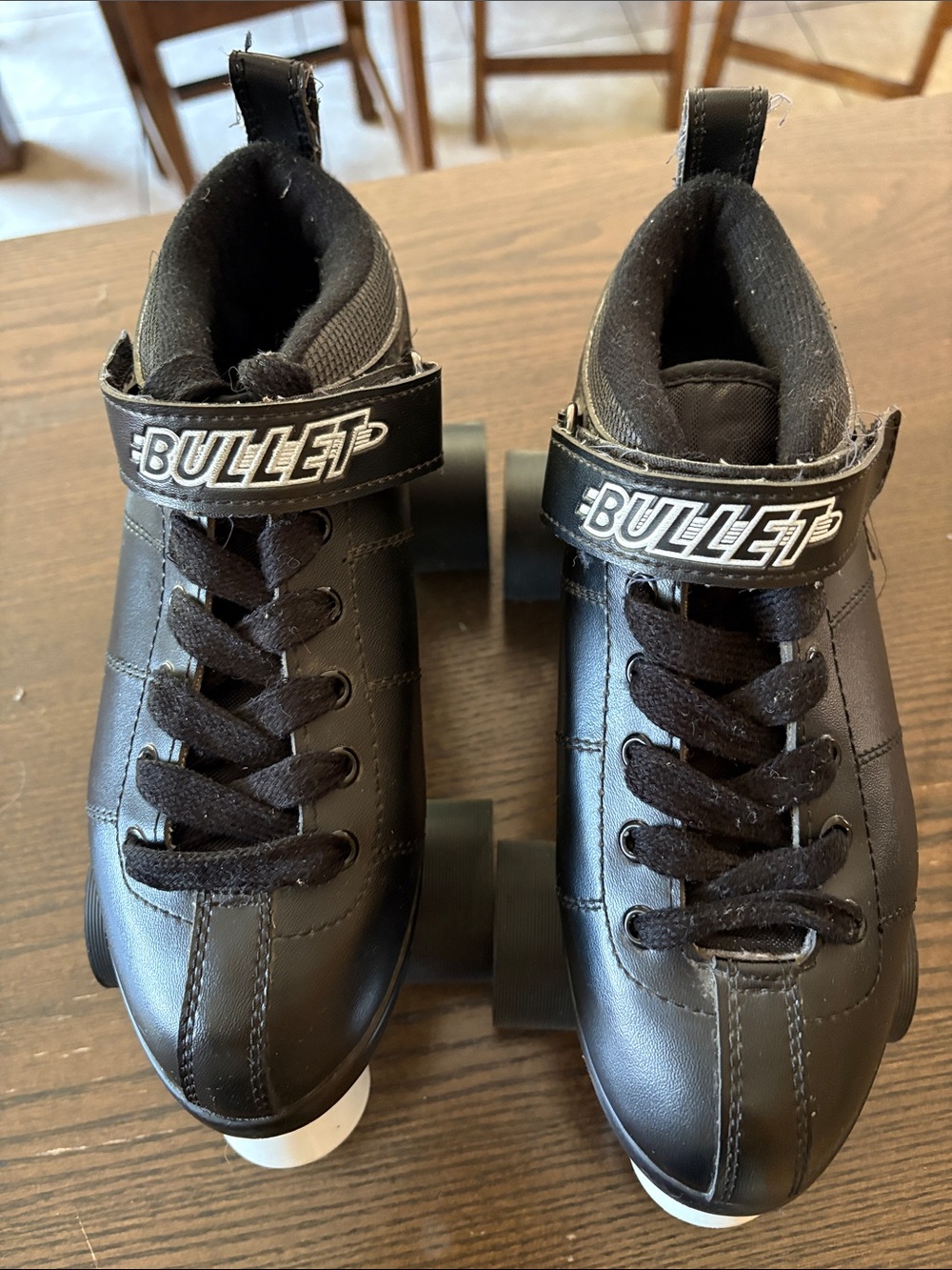Kids Black Roller Skate Shoes - Comfortable Fit